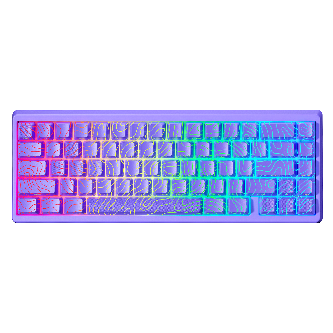XVX M67 JadeStone Interstellar Black VIA Tri-Mode Mechanical Keyboard with IMD-Tech Keycaps