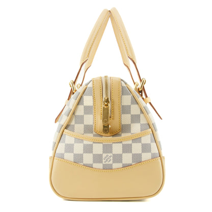 Louis Vuitton Damier Azur White Berkeley Handbag #9260