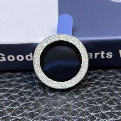 Bling Diamond Camera Lens Protector For iPhone 14 13 12 11 Pro Max Metal Ring Lens Glass Glitter Protective Cap iPhone 13 mini Camera Lens Protector Sparkle Diamond Ring Metal Alloy HD Glass for iPhone