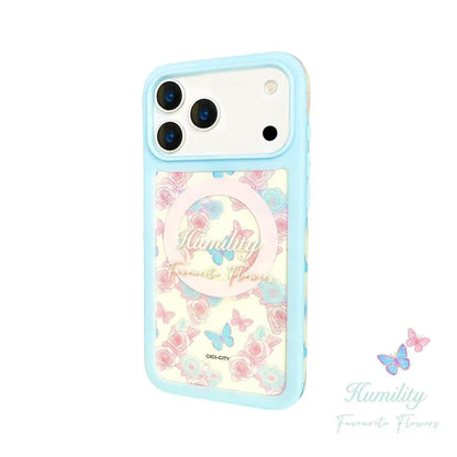 For iPhone 17 13 14 15 16 Pro Max Case Magsafe Happy Dapamine Color Anti-Collision Drop-proof Protective Cover for Summer Girls